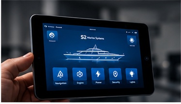 S2 Marine Systems - Tablet interface